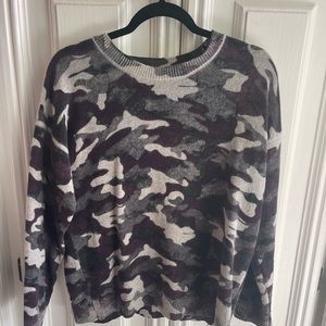 27 Miles Malibu - Cashmere Camo Sweater